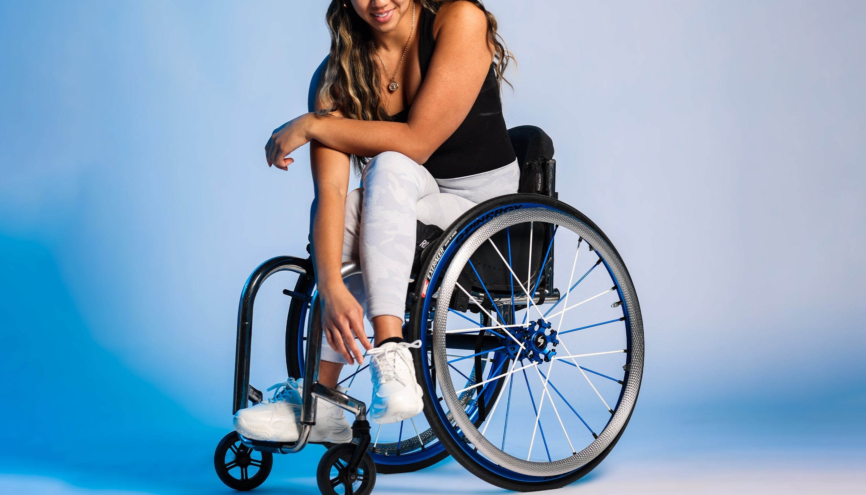 Anna Sarol on Spinergy Sports Wheels